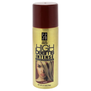 High Beams Intense Temporary Spray - 31 Brown by Salon Grafix for Unisex - 2.7 oz Hair Color