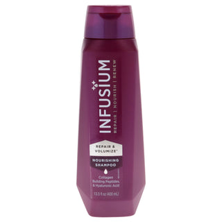 Infusium Repair and Volumize Nourishing Shampoo - 13.5 oz - Unisex Shampoo for Hair Repair and Volume
