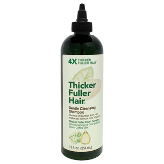 Thicker Fuller Hair Gentle Cleansing Shampoo for Women - 12 oz - Volumizing Shampoo