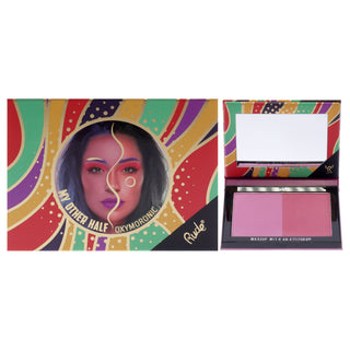 My Other Half Duo Shade Face Palette - Oxymoronic by Rude Cosmetics for Women - 0.458 oz Makeup