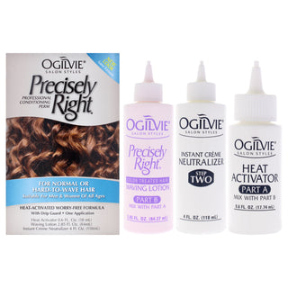 Get Beautifully Conditioned Hair with Ogilvie Salon Styles Precision Right Professional Perm