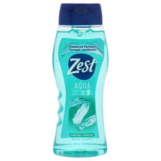 Hydrating Body Wash - Aqua by Zest for Women - 18 oz - Moisturizing Body Wash