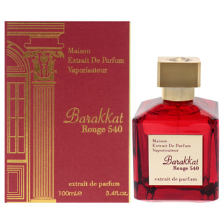Barakkat Rouge 540 by Maison Alhambra for Women - 3.4 oz Extrait De Parfum Spray