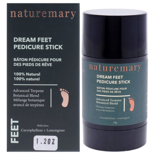 Dream Feet Pedicure Stick by Naturemary for Unisex - 1.23 oz Balm - Moisturize and Revitalize Your Feet