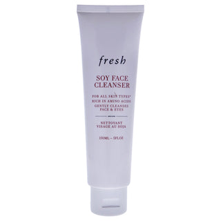 Fresh Soy Face Cleanser for Women - Gentle Daily Cleanser - 5 oz