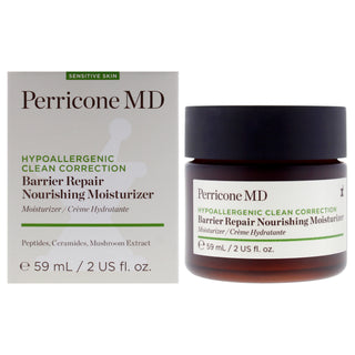 Perricone MD Hypoallergenic Clean Correction Barrier Repair Nourishing Moisturizer - 2 oz for Unisex