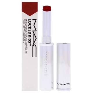 Locked Kiss 24 Hr Lipstick - 99 Extra Chili by MAC for Women - 0.06 oz - Long Lasting Lip Color