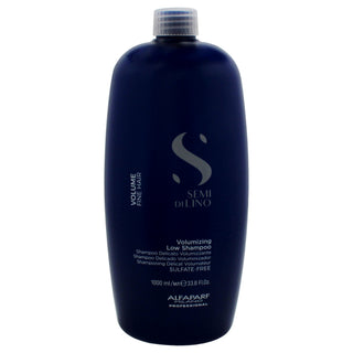 Semi Di Lino Volumizing Low Shampoo by Alfaparf Milano for Unisex - 33.8 oz Shampoo