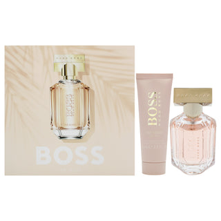 Boss The Scent by Hugo Boss for Women - 2 Pc Gift Set 1.6oz EDP Spray, 2.5oz Body Lotion
