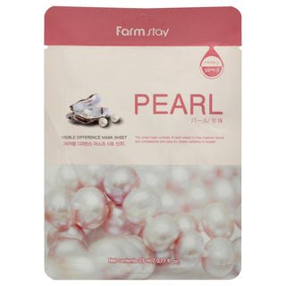 FarmStay Visible Different Pearl Mask Sheet for Women - 1 Pc Mask