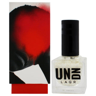 UNDN Vegan Nail Polish - 0202 White Splatter for Women - 0.5 oz Nail Polish