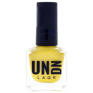 Vibrant Yellow Vegan Nail Polish by UNDN for Women - Long-Lasting 0.5 oz Formula