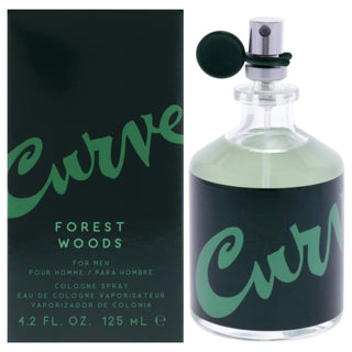 Curve Forest Woods by Liz Claiborne for Men - 4.2 oz EDC Spray - Experience the Natural Scent of the Outdoors