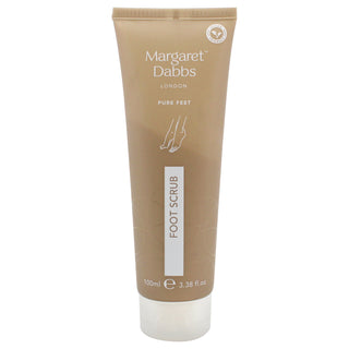 Margaret Dabbs Pure Foot Scrub for Unisex - 3.38 oz Scrub | Exfoliating Treatment for Soft, Smooth Feet