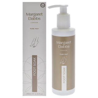 Margaret Dabbs Pure Foot Soak for Unisex - 6.76 oz Bath Soak | Soothing Foot Care Treatment