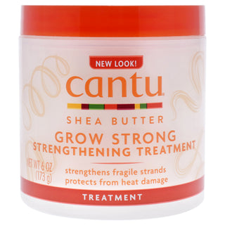 Cantu Shea Butter Grow Strong Strengthening Treatment for Unisex - 6 oz Treatment