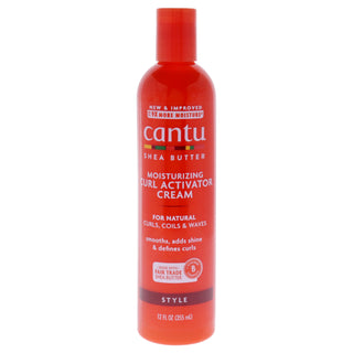 Cantu Shea Butter Moisturizing Curl Activator Cream - Unisex Hair Moisturizer (12 oz)