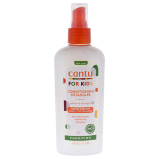 Cantu Kids Care For Kids Conditioning Detangler - 6 oz Detangler for Smooth and Tangle-Free Hair