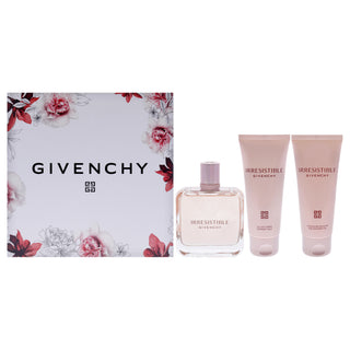 Irresistible by Givenchy for Women - 3 Pc Gift Set 2.7oz EDP Spray, 2.5oz Body Milk, 2.5oz Shower Oil