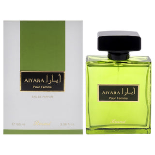 Aiyara by Rasasi for Women - 3.38 oz EDP Spray: Enhance Your Fragrance Collection