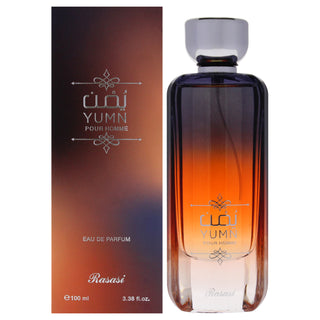 Yumn by Rasasi for Men EDP Spray 3.38 oz - Long Lasting Fragrance for Men