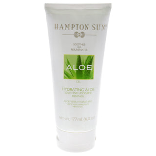 Luxurious Hydrating Aloe Gel by Hampton Sun - For Unisex - 6 oz Gel