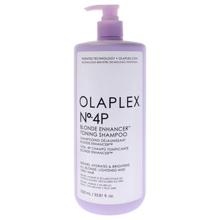 Olaplex No 4P Blonde Enhancer Toning Shampoo - 33.81 oz - Unisex Haircare