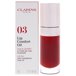 Lip Comfort Oil - 03 Cherry by Clarins for Women - 0.2 oz Lip Oil
