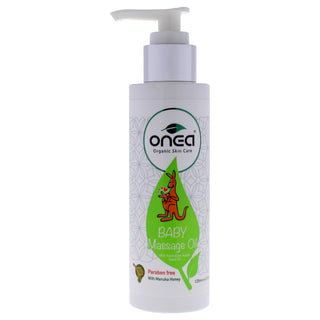 ONEA Baby Massage Oil for Kids - 4.2 oz Oil | All-Natural and Gentle Baby Oil for Soothing Massages