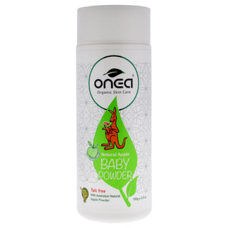 Natural Apple Baby Powder by ONEA for Kids - 3.5 oz Powder - Gentle & Safe for Baby's Delicate Skin