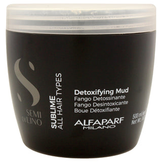 Alfaparf Milano Semi Di Lino Sublime Detoxifying Mud Treatment for Unisex - 21.1 oz
