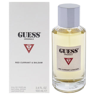 Guess Originals Type 2 Red Currant and Balsam by Guess for Unisex - 3.4 oz EDP Spray