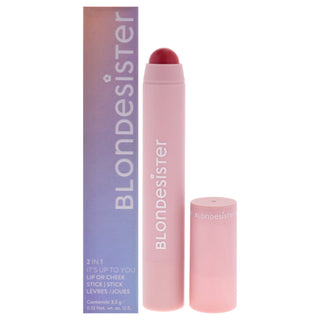 Blondesister 2 in 1 Its Up To You Lip and Cheek - 03 Fire Red for Women - 0.12 oz Makeup