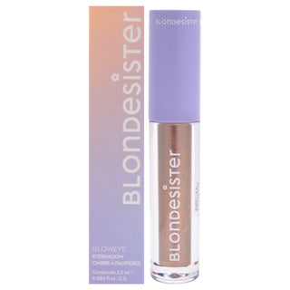 Blondesister Gloweye Liquid Eyeshadow in Caramel Brown for Women - 0.084 oz Eye Shadow