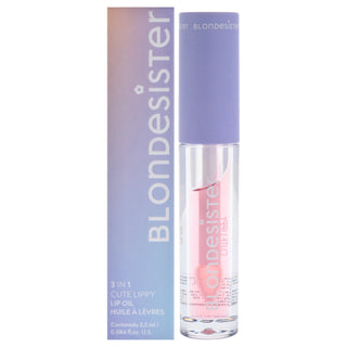 3 in 1 Cute Lippy Lip Oil - 01 Coconut by Blondesister for Women - 0.084 oz Lip Oil