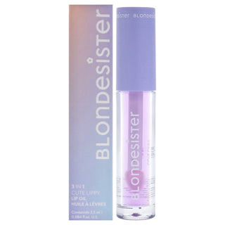 3 in 1 Cute Lippy Lip Oil - 02 Red Fruits by Blondesister for Women - 0.084 oz Lip Oil