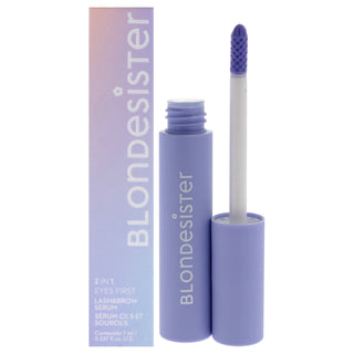 Blondesister 2 in 1 Eyes First Eyelash and Eyebrow Serum for Women - 0.237 oz Serum