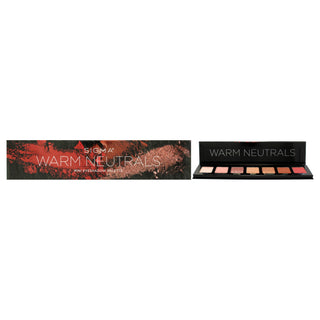 Mini Eyeshadow Palette - Warm Neutrals by SIGMA for Women - 0.27 oz Eye Shadow
