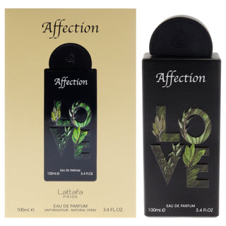 Pride Affection by Lattafa Unisex EDP Spray 3.4 oz - Romantic Fragrance for Men and Women