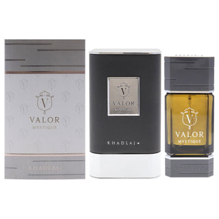 Valor Mystique by Khadlaj for Men - 3.4 oz Eau de Parfum Spray - Long Lasting Cologne