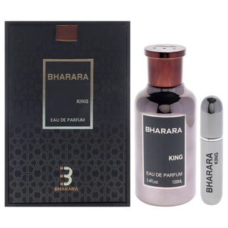 Bharara King Men's Eau de Parfum Spray - 3.4 oz Aromatic Scent for Him