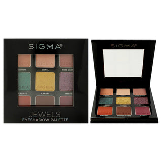 Eyeshadow Palette - Jewels by SIGMA for Women - 0.32 oz Eye Shadow