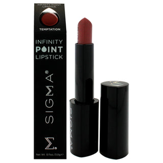 SIGMA Infinity Point Lipstick in Temptation - Luxurious Lip Color for Women