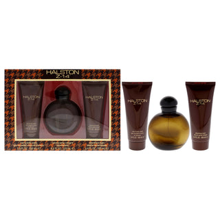 Halston Z-14 by Halston for Men - 2 Pc Gift Set with Cologne Spray, After Shave Balm, and Hair and Body Wash