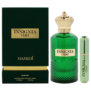 Insignia Vert by Hamidi Parfum Spray for Unisex - 3.6 oz - Long Lasting Fragrance