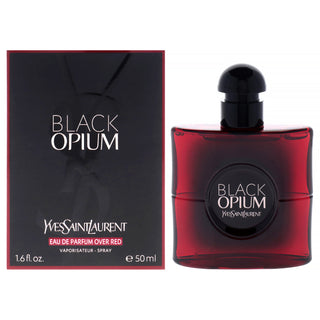 Black Opium Over Red by Yves Saint Laurent for Women - 1.6 oz EDP Spray