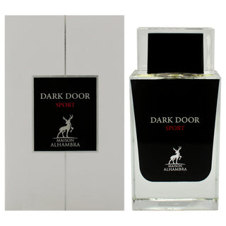 Maison Alhambra Dark Door Sport Cologne for Men - 3.4 oz Eau de Parfum Spray
