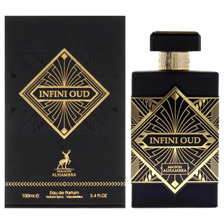 Maison Alhambra Infini - Oud EDP Spray for Unisex, 3.4 oz - A Luxurious Fragrance for All Genders