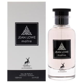 Buy Jean Lowe - Maitre by Maison Alhambra for Men 3.4 oz EDP Spray at the Best Price