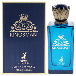 Maison Alhambra Kingsman for Men EDP Spray - 3.4 oz - Fragrance for Him
